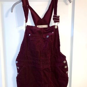 ASOS cord overall dress size US 8